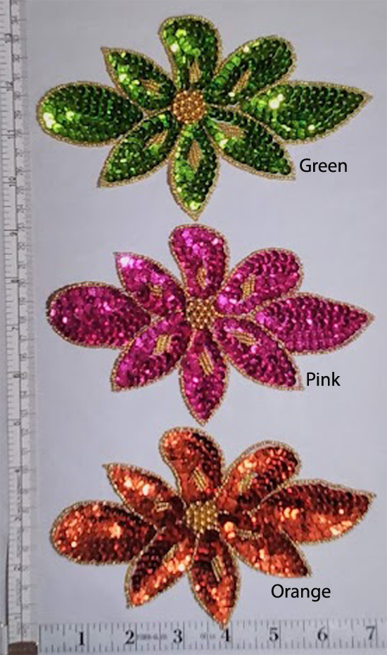 Large Sequin Flowers